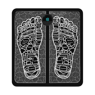 Electric EMS Foot Massager, Portable, Muscle Relaxation, Pain Relief